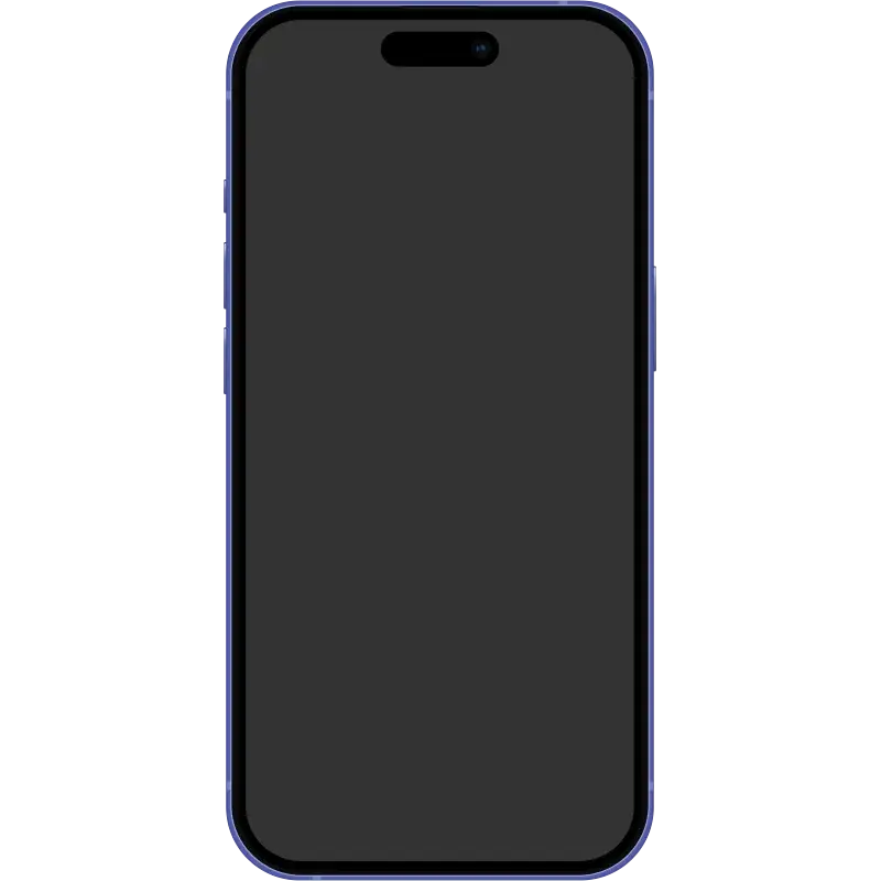 Apple iPhone 16 (stock photo of this model, not this device)
