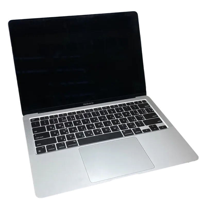 MacBook Air M1 13" (stock photo of this model, not this device)
